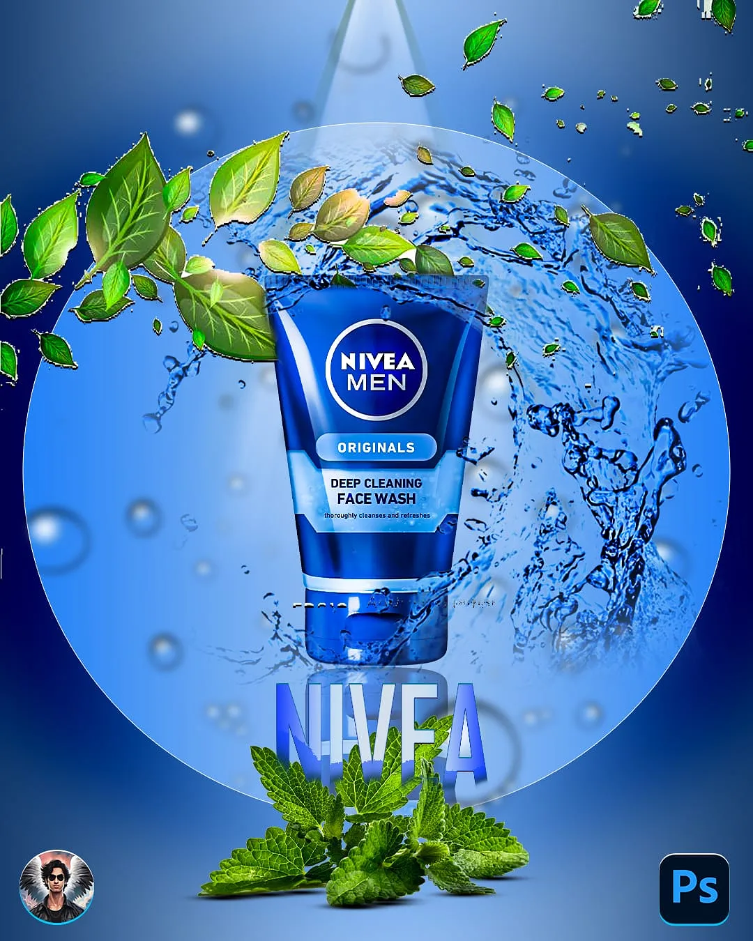 'NIVEA Facewash' Art